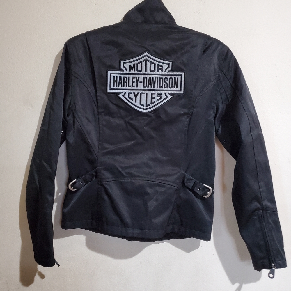 Harley Davidson motorcycle jacket XSmall Woman's - Picture 4 of 7